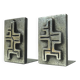 Pair of mid century bookends