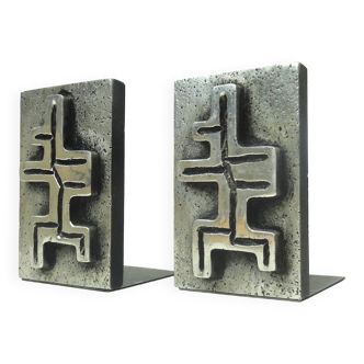 Pair of mid century bookends