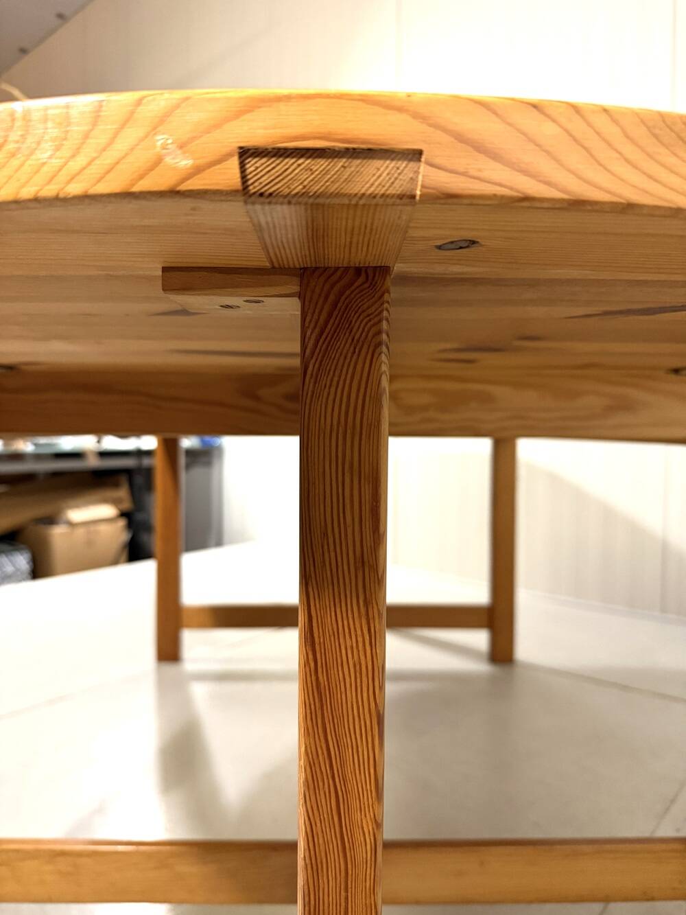 Karin Mobring large drop-ear dining table Ikea 1970-80’s