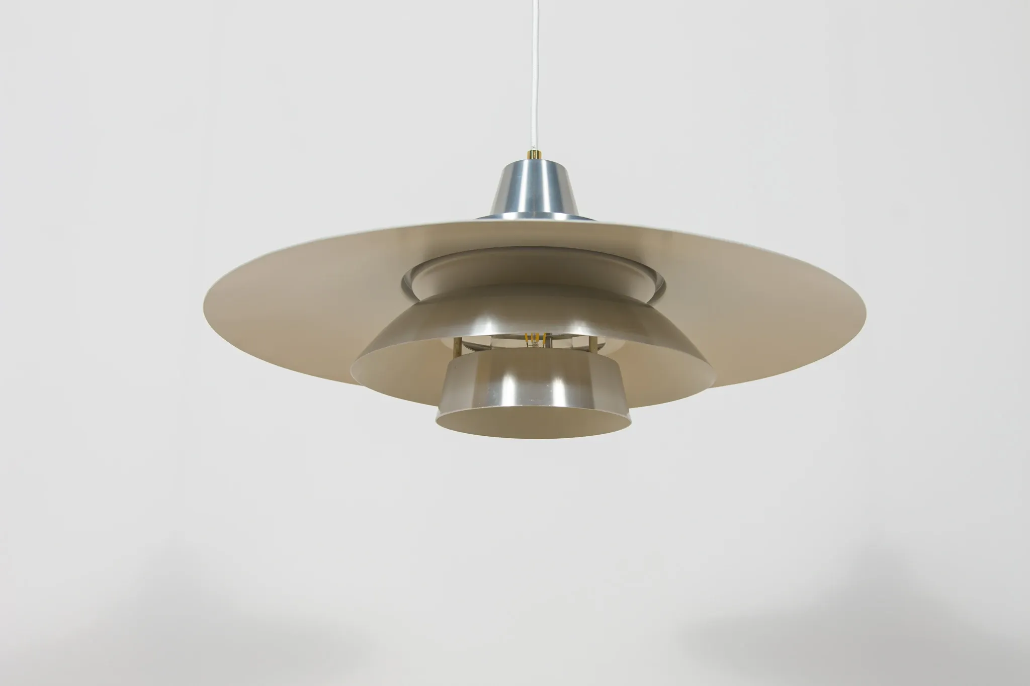 Type 240 pendant lamp, designed by Mogens Davidsen, Superlight, Denmark, 1970s.