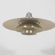 Type 240 pendant lamp, designed by Mogens Davidsen, Superlight, Denmark, 1970s.