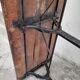 Table de bistrot en fonte 1900 1m50