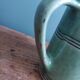 Handmade ceramic mug vase signed in enamelled terracotta