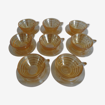 Set of 8 cups coffee "Gondolo"