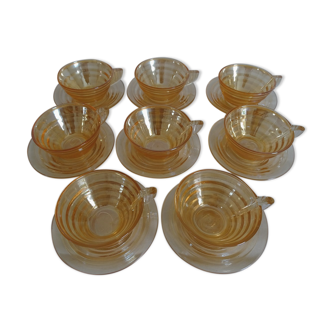 Set of 8 cups coffee "Gondolo"