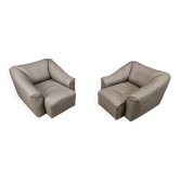 Pair of DS47 armchairs, 1970s