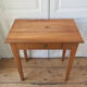 Solid oak table 1 drawer