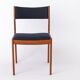 Set of 4 Vintage Danish Teak Chairs | Johannes Andersen | Idum Møbelfabrik