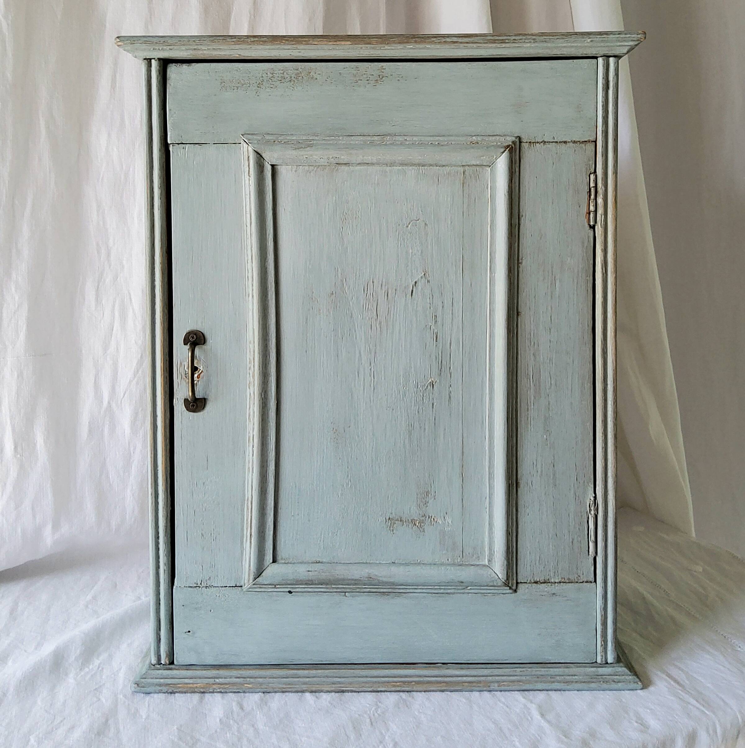 Weathered bathroom cabinet
