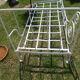 Adult wrought iron bed