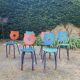 6 designer chairs 1980
