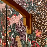 Large modular wall light Scandinavian design 1950.