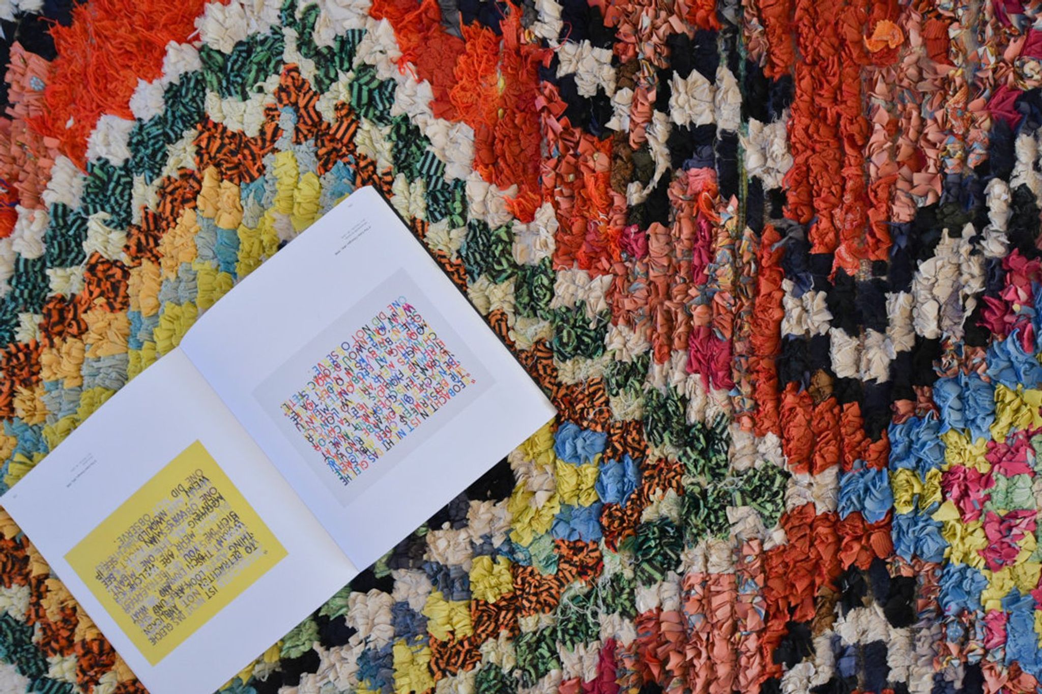 Carpet boucherouite 135x155cm