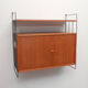 1960s wall unit in walnut, WHB Germany