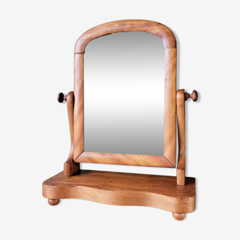 Mahogany psyche mirror 50s