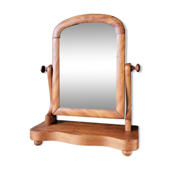 Mahogany psyche mirror 50s