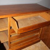 Art Deco period chest of drawers with doors