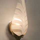 Italian murano glass wall lights