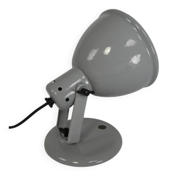 Philips Helioflux desk lamp, grey enamel, 1950s