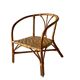 Chaise vintage pour enfant en bambou