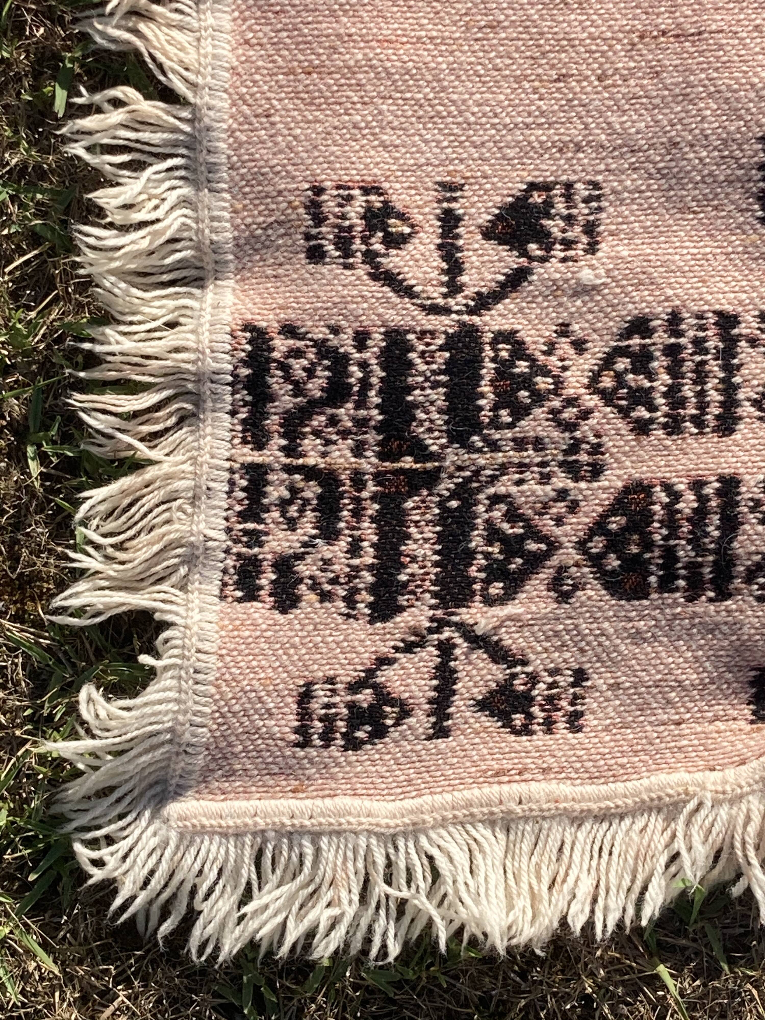 Tapis berbère en laine 196x140cm