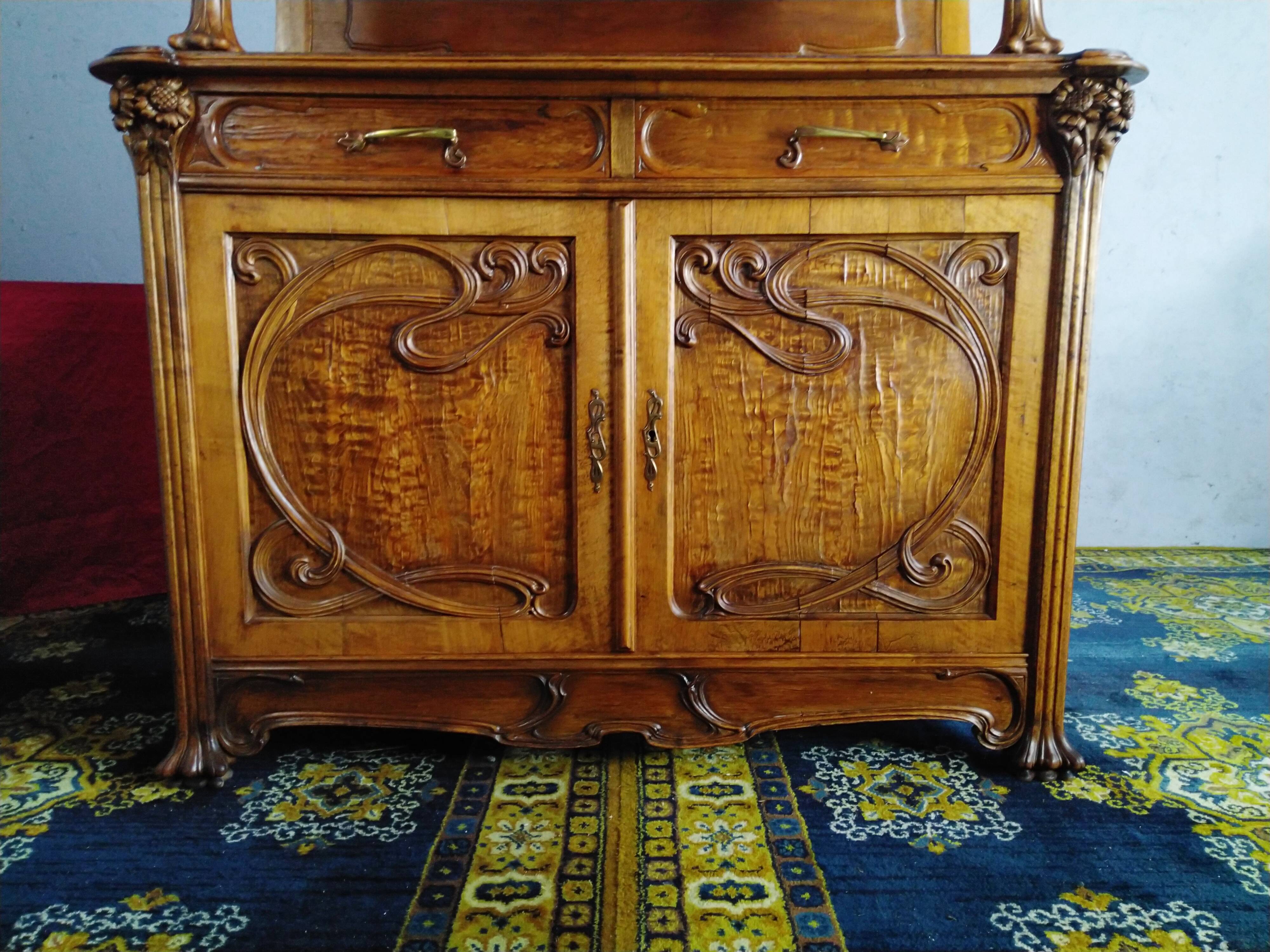 Buffet art nouveau antoine bastet lyon