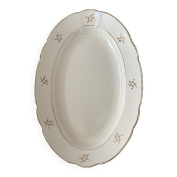 Plat de service ancien Villeroy & Boch Mettlach