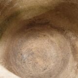 Varnished stoneware salting room.