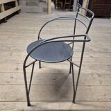 Silver moon model armchair by Pascal Mourgue for Fermob design