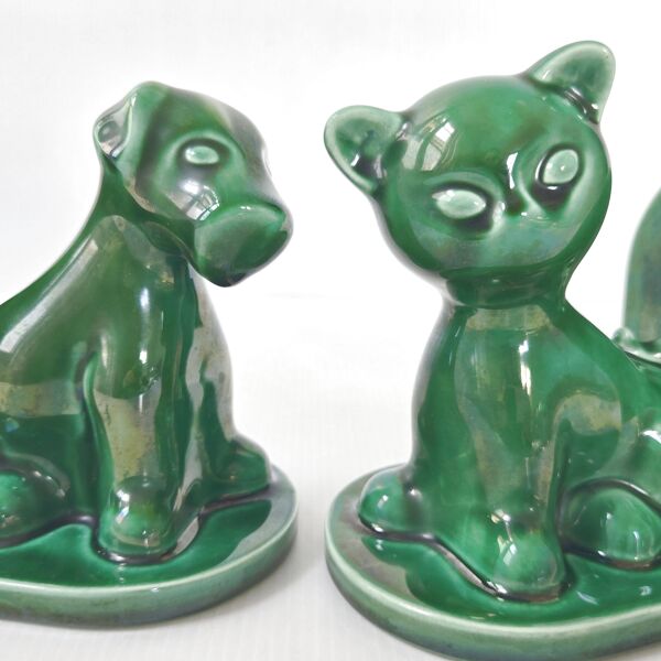 Paire de serre-livres vintage 1960