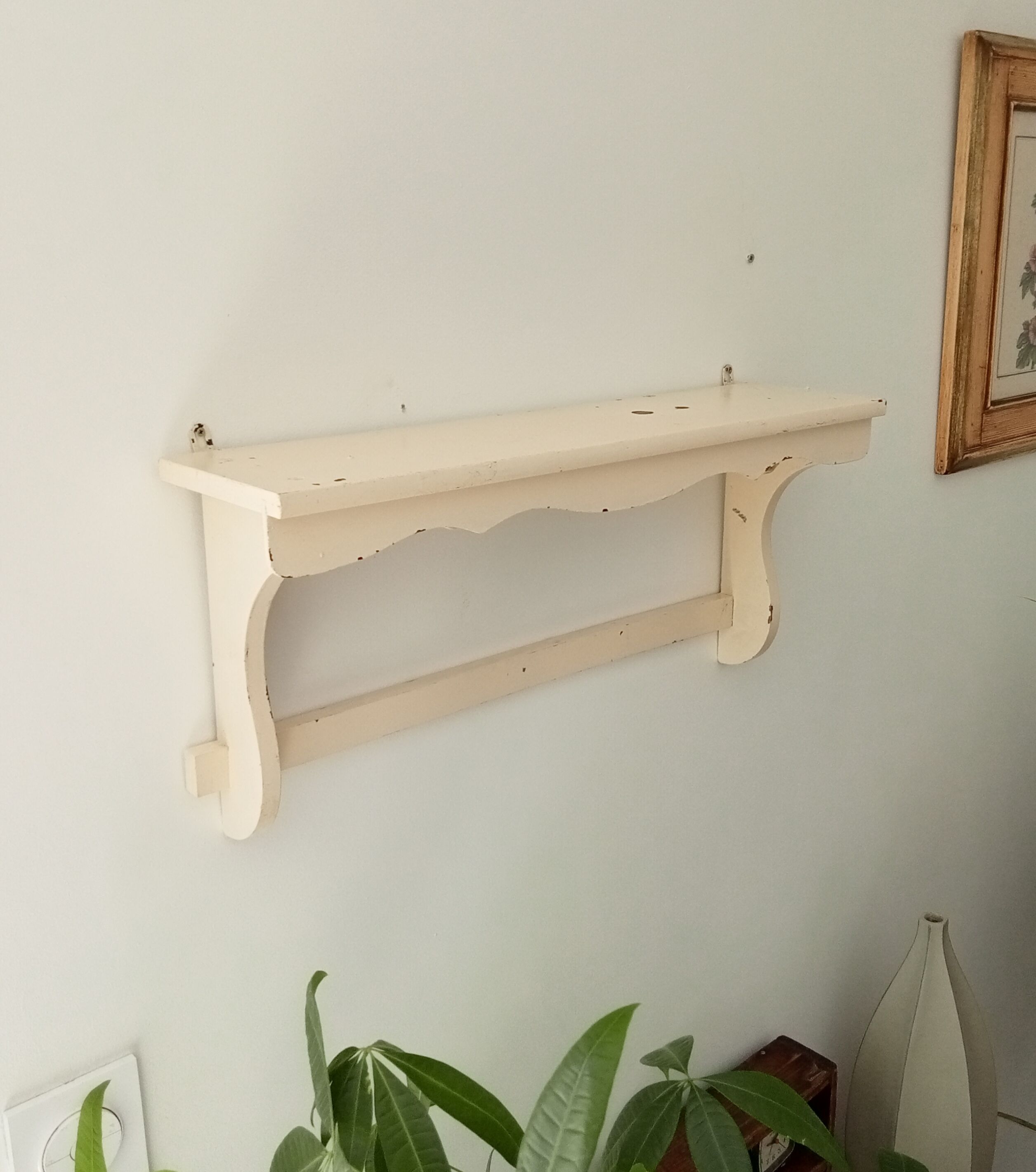 Vintage wall shelf
