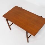 Table basse compacte par Asko (Finlande, années 1960).