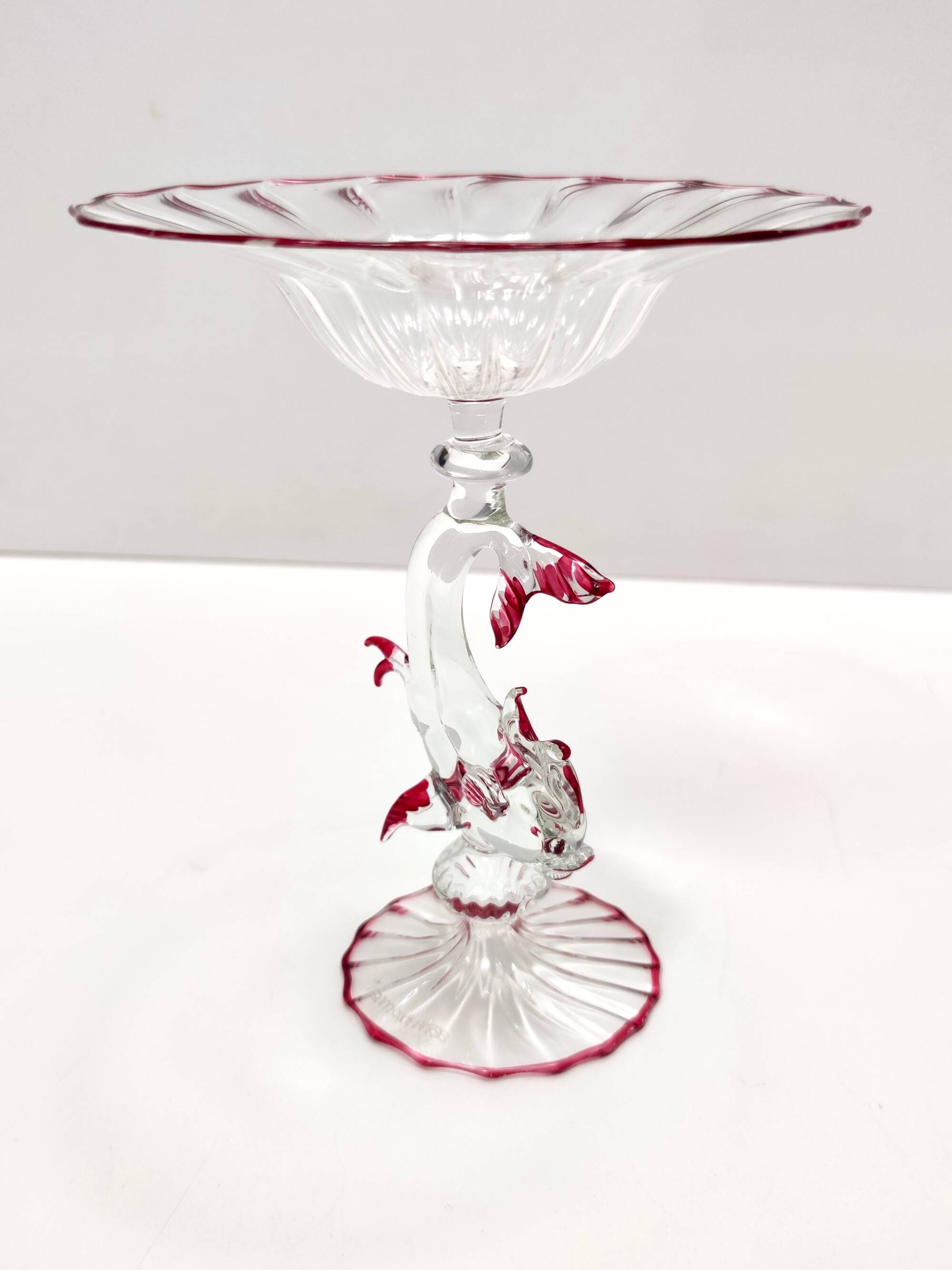 Renaissance style Murano Glass Cake Stand by La Murrina, Italy