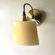 Applique Italie 1990 noir et or opaline jaune