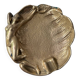 Art Nouveau bronze ashtray with a naked woman