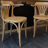 Pair of bistro chairs