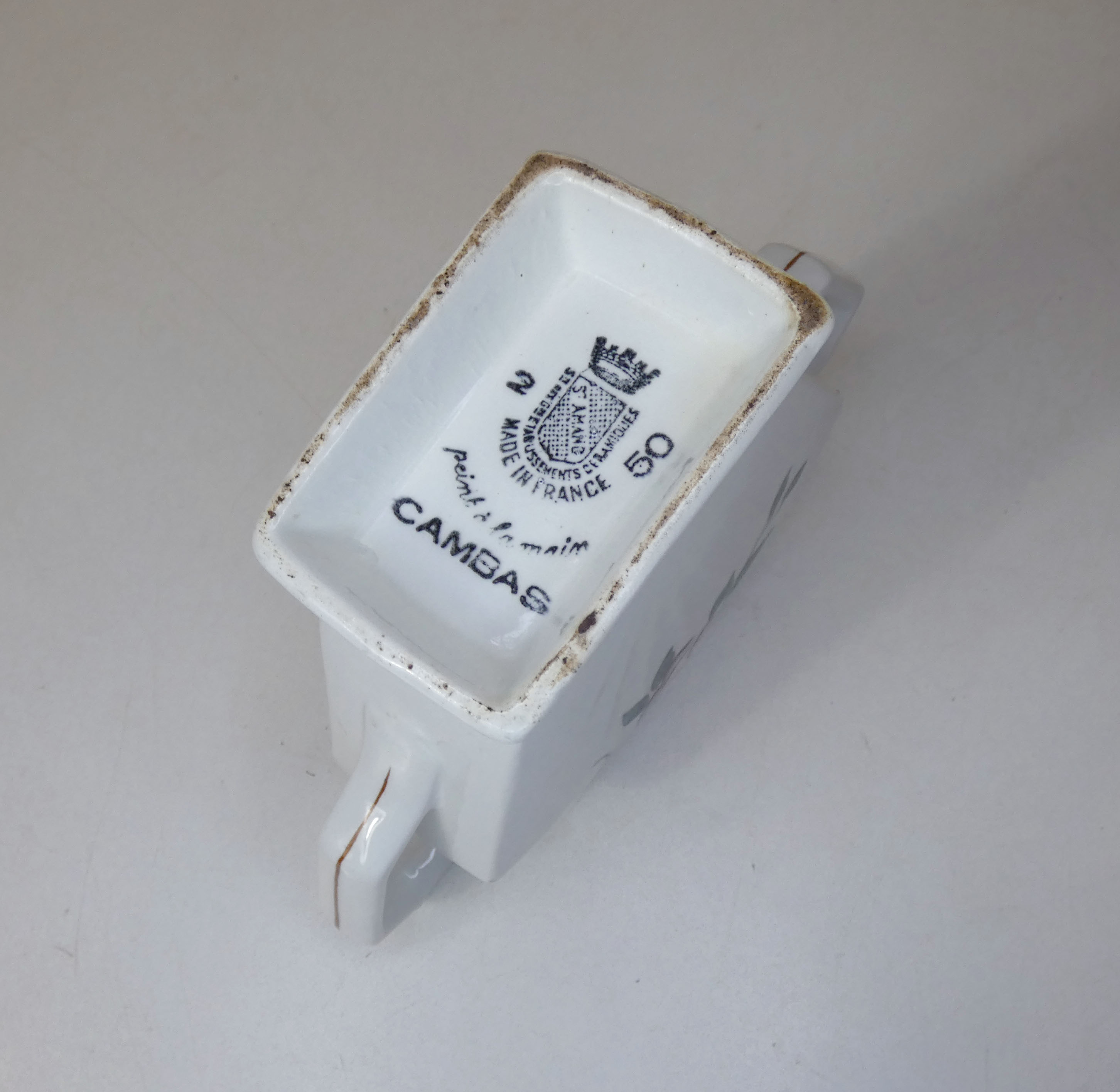 Ancien pot en faience de Saint Amand