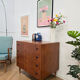 Vintage Scandinavian teak chest of drawers