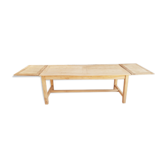 Table de ferme en orme