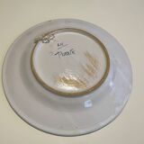 Plat peint à la main