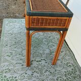 Rattan console