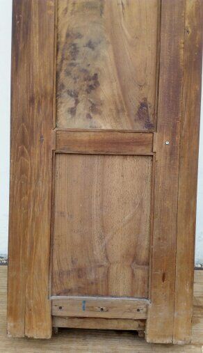 Locker room coat door