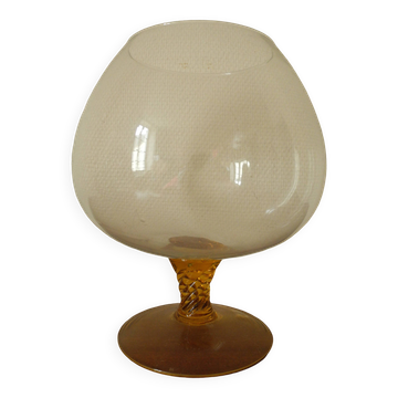 old vase Empoli Murano retro vintage Italian vase 60s 70s design