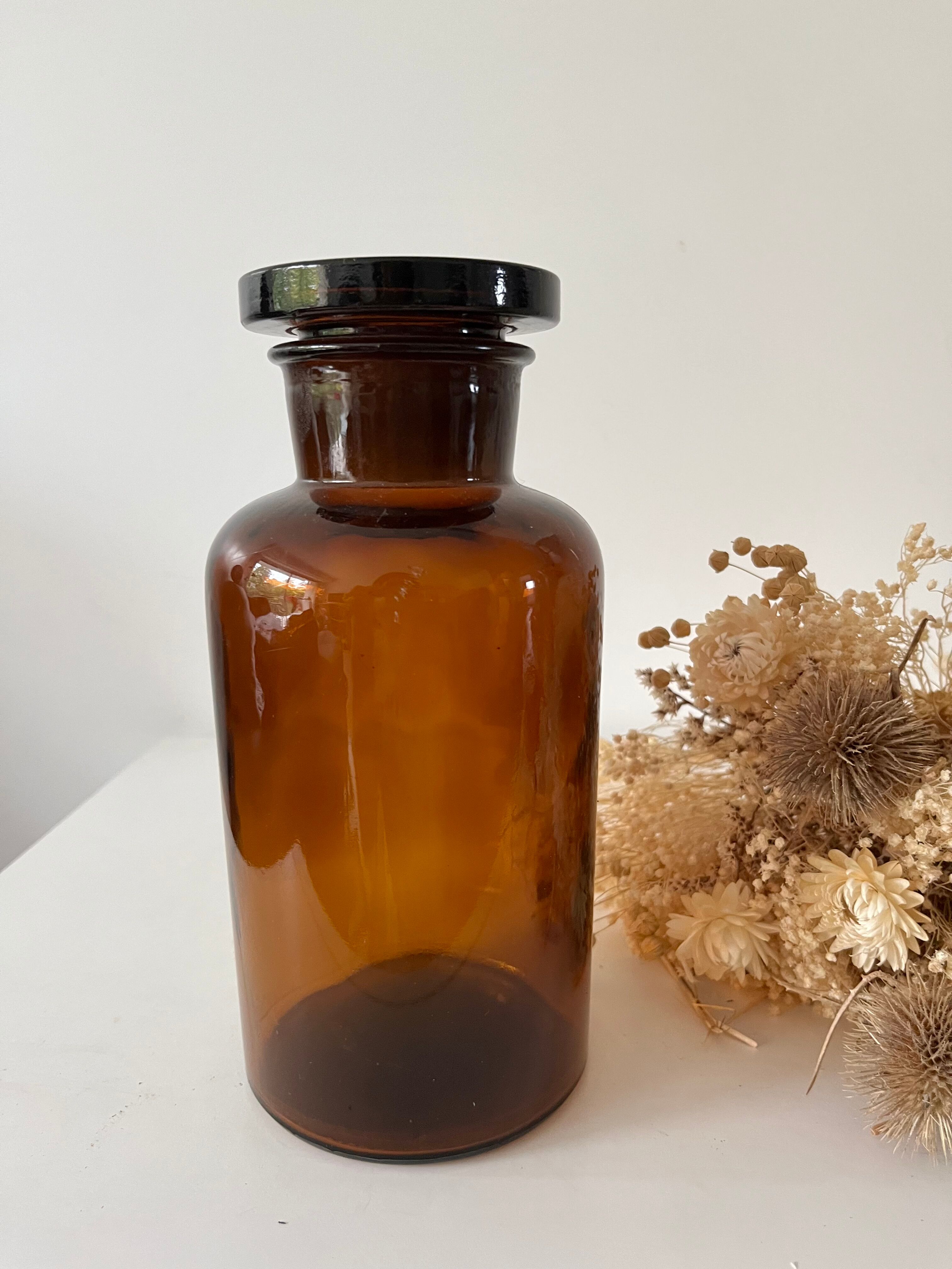 Old apothecary pot bottle