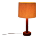 Lampe de table vintage design danois en teck Domus