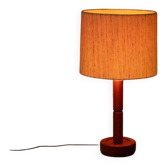Lampe de table vintage design danois en teck Domus