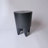 vintage Philippe STARCK designer black stool. 1970 1980