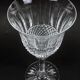 Six Saint-Louis Tommy cut crystal water glasses, height 18.3 cm.