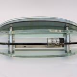 Vintage glass wall lamp from Veca Italy