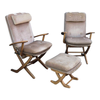 Garden set, 1960s, set of 3